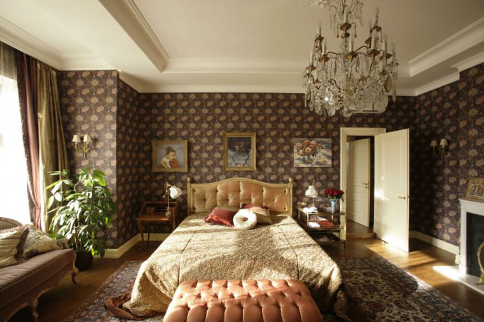 Schlafzimmergestaltung im englischen Stil