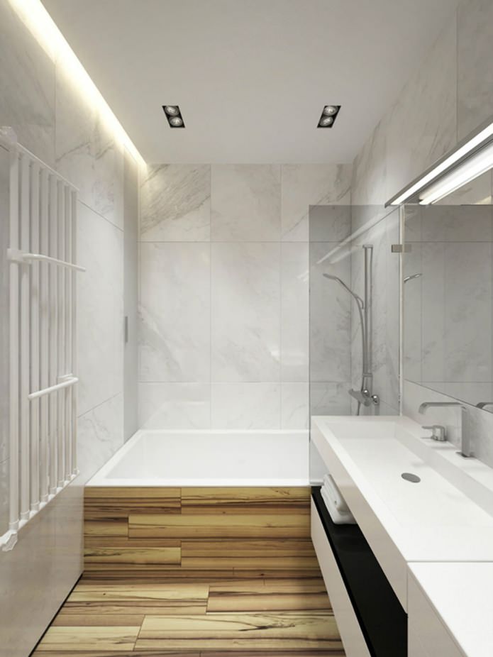 minimalistisches Badezimmer