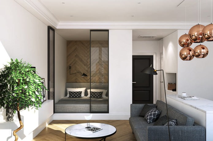 Small apartment design by Geometrium