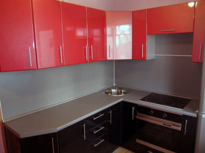 PVC coated MDF kitchen facades