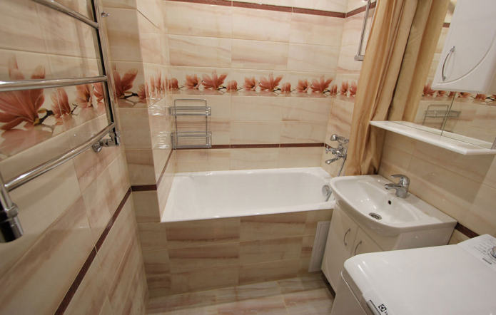 közös fürdőszoba Hruscsov lakásában