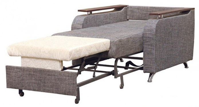 Chair-bed with dolphin mechanism