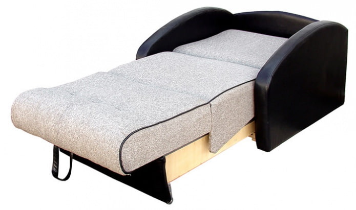 Фотеља-кревет са механизмом за хармонику