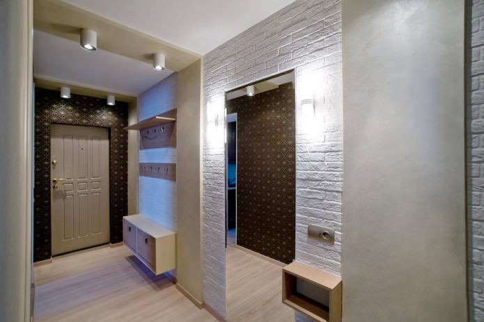 light door and combinable wallpaper