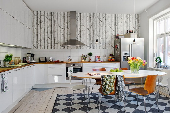 Scandinavian style in the kitchen