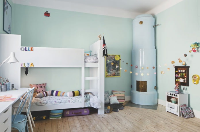 Skandinavischer Stil im Design des Kinderzimmers