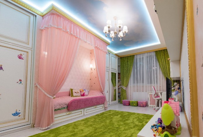 Kinderzimmer für Mädchen mit Stil