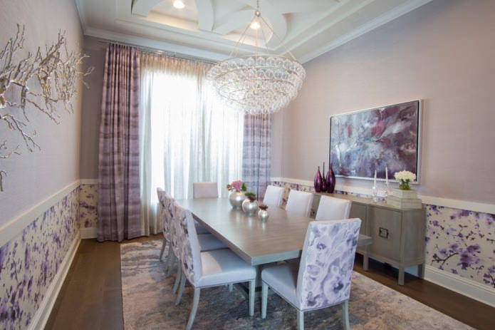 lavender curtains