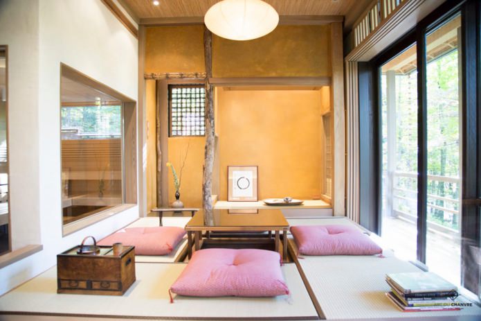 дневна соба у јапанском стилу