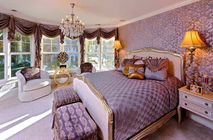 classic style in the bedroom