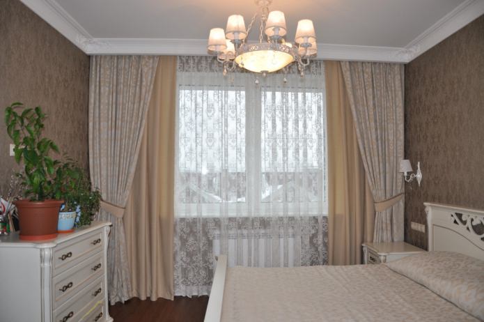Chenille curtains