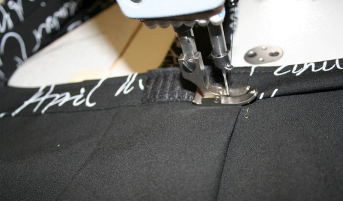 Velcro sewing
