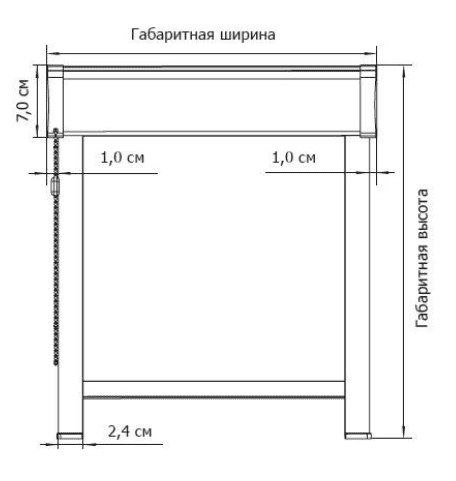 UNI2 system (curtain width calculation)
