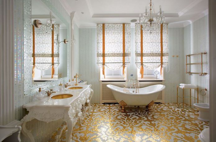 barokk fürdőszoba