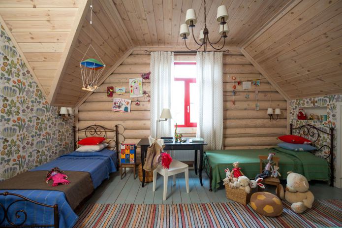 attic children's bedroom