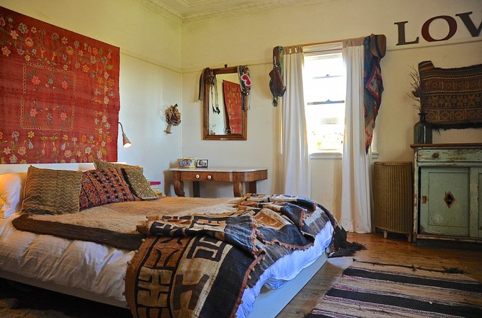 boho style bedroom decor