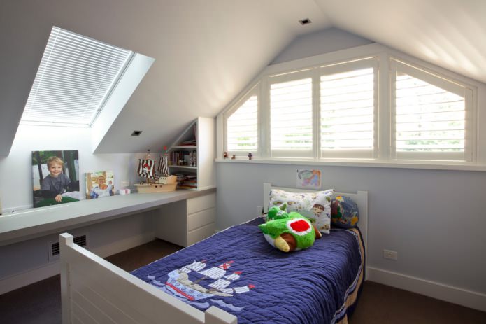 light attic for a boy