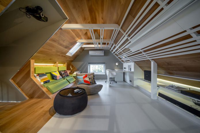 modern attic style