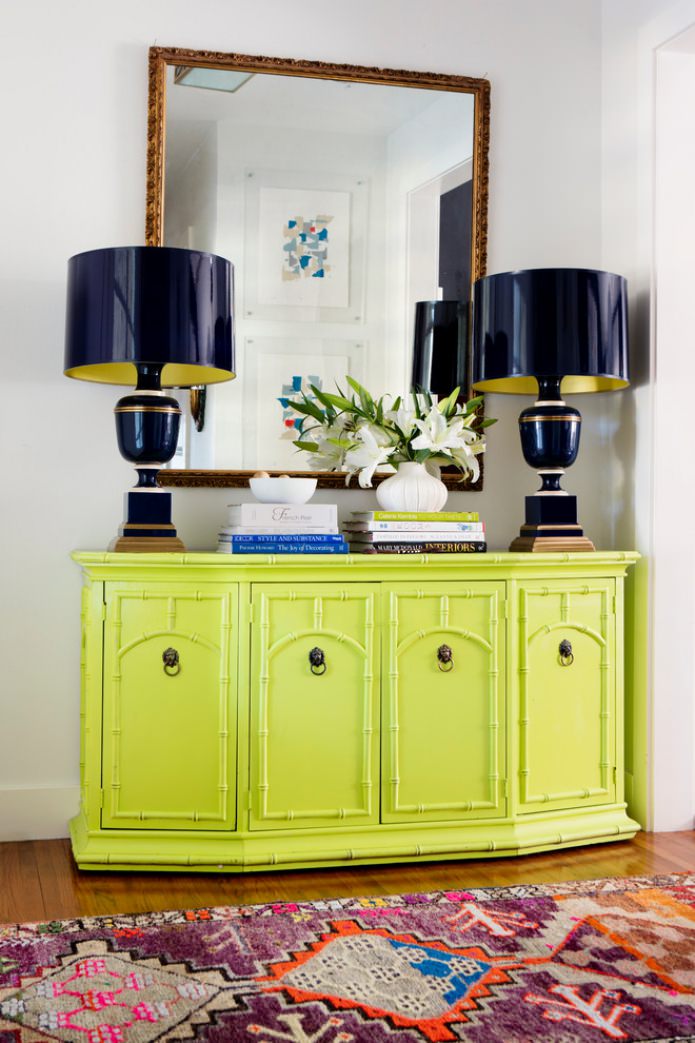 light green chest of drawers