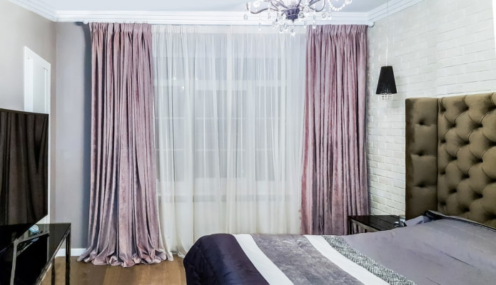 purple velvet curtains