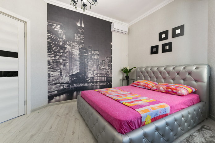 photomurals in a small bedroom