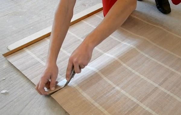 cutting bamboo wallpaper