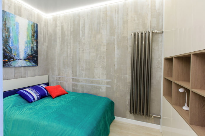 loft style bedroom