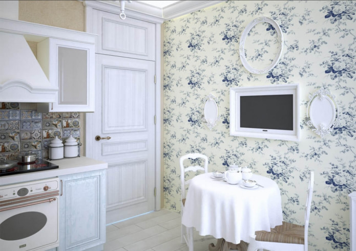 Provence style kitchen design