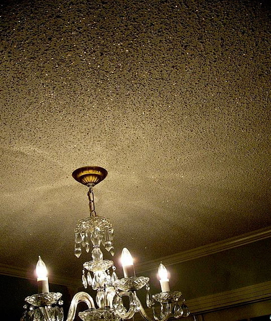 shiny ceiling