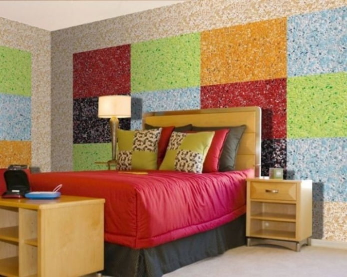 colored squares liquid wallpaper