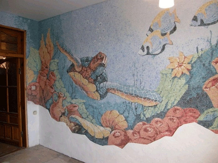 turtle in the sea liquid wallpaper