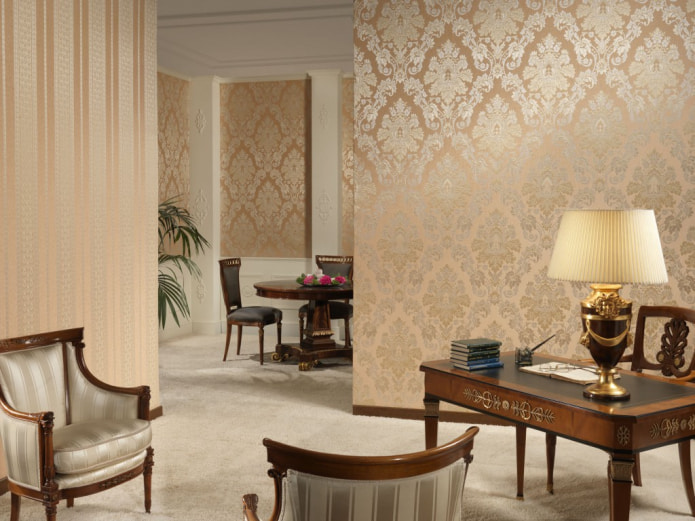 wallpaper with monograms