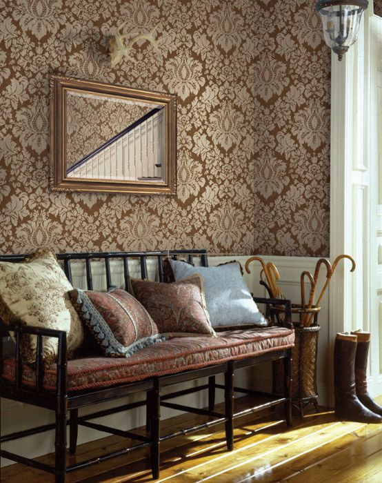 wallpaper with monograms