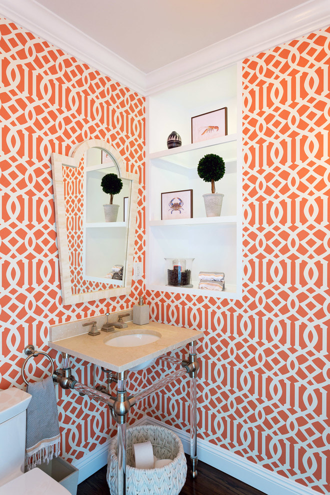 white-orange wallpaper