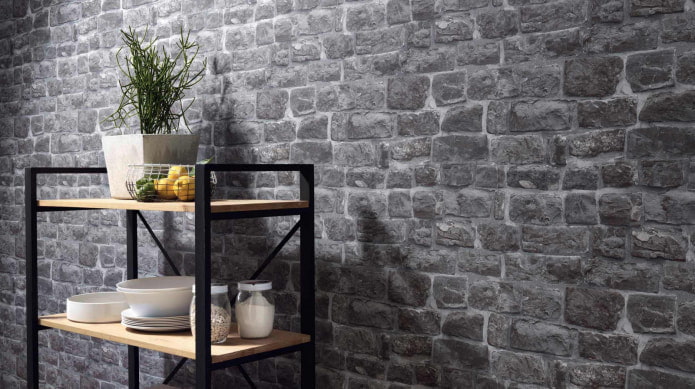 wallpaper gray stone