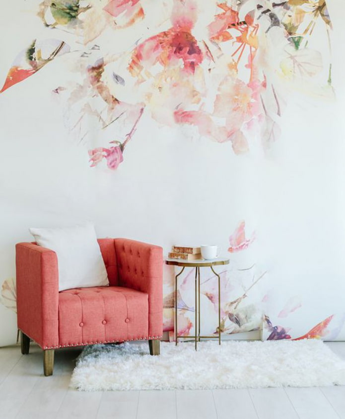 watercolor floral wallpaper