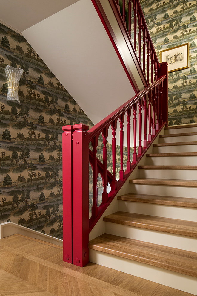Staircase wall decoration
