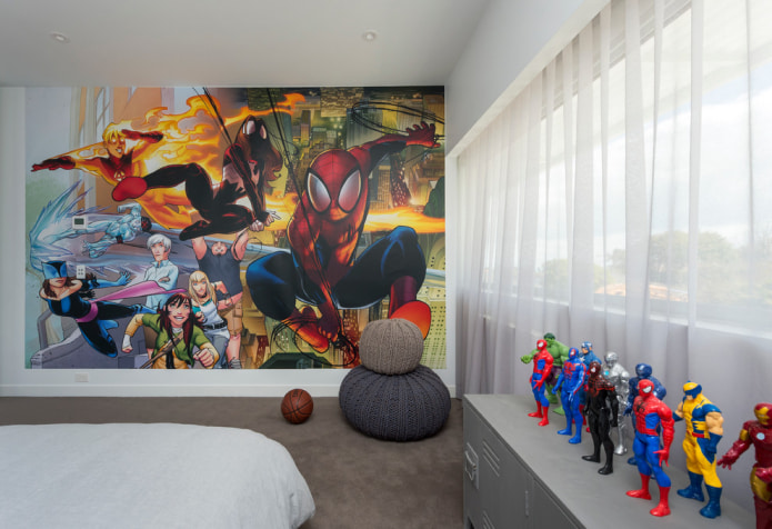 wallpaper na may temang spiderman