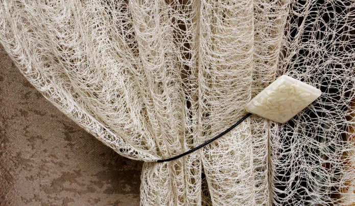 cobweb pattern curtains