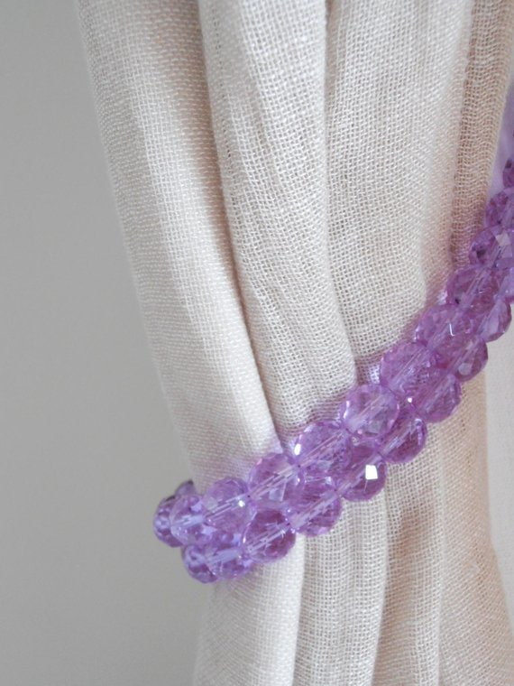 purple curtain hook