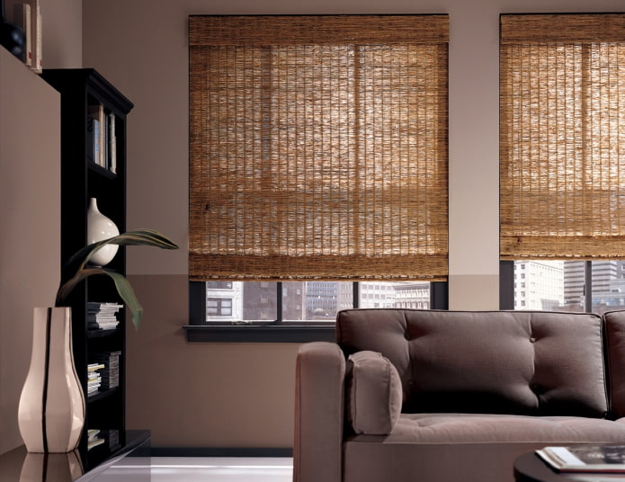 bamboo wicker curtains