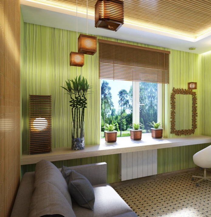 eco style bamboo blinds