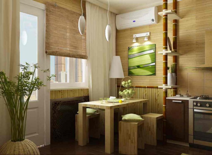 eco-style bamboo roller blinds