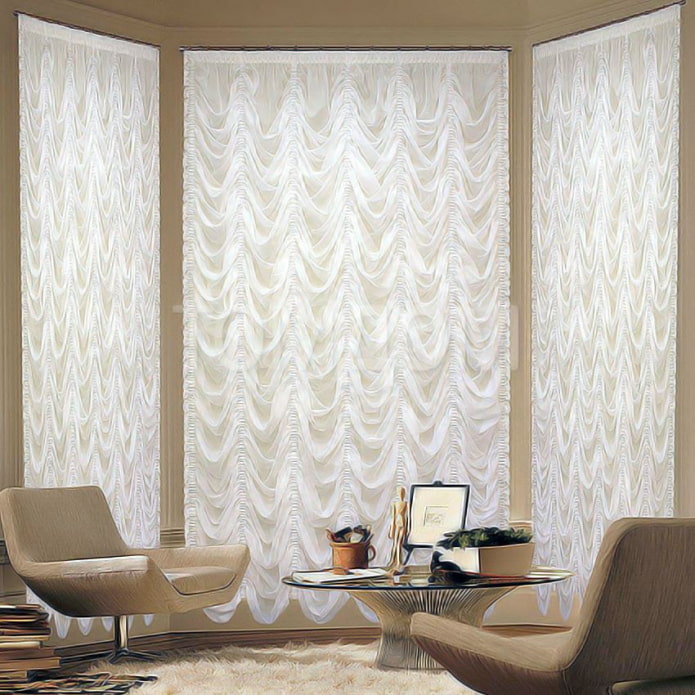 modern style awning curtains