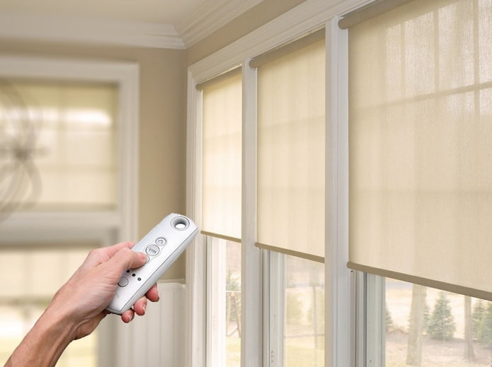 blinds with automatic control