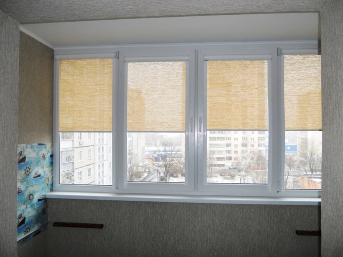 translucent blinds sa loggia