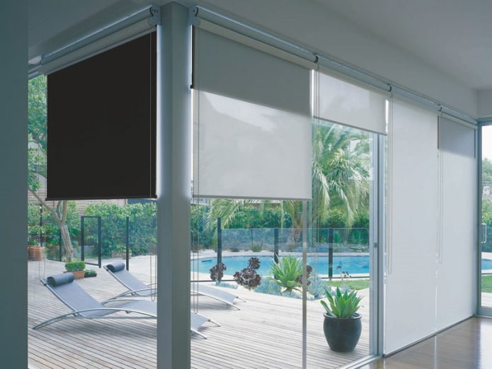 double roller blinds