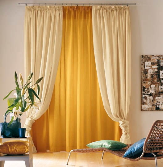 knot curtain decor