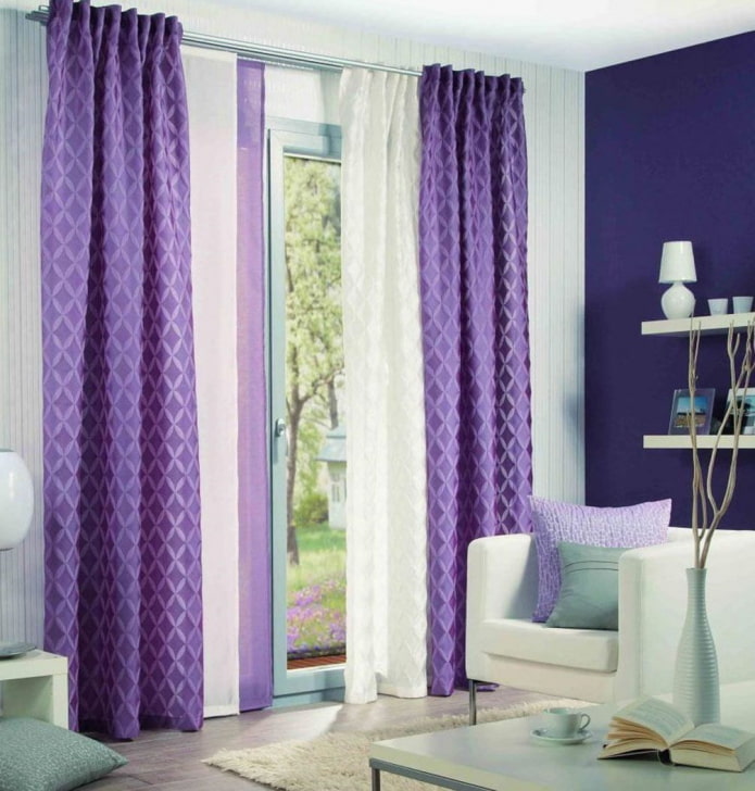 geometric pattern curtains