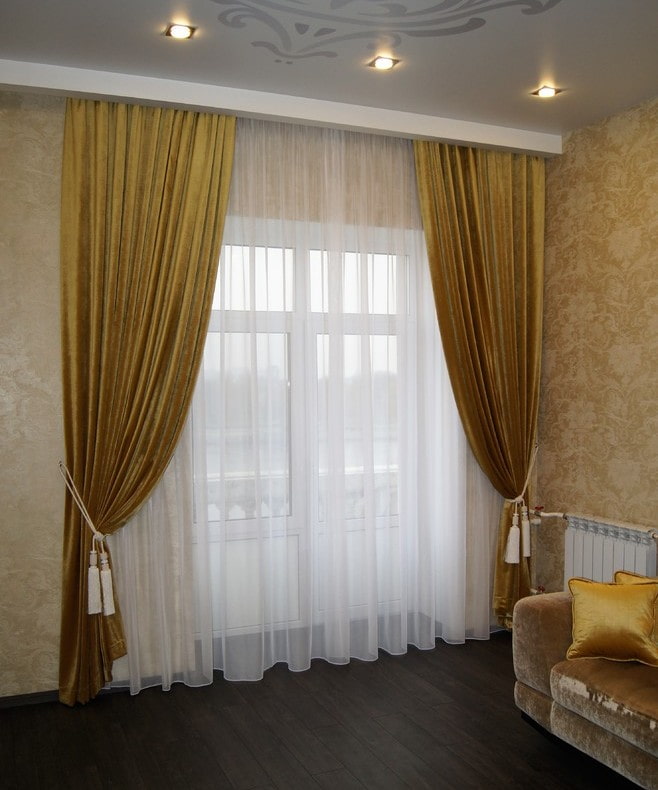 gold velvet curtains supply